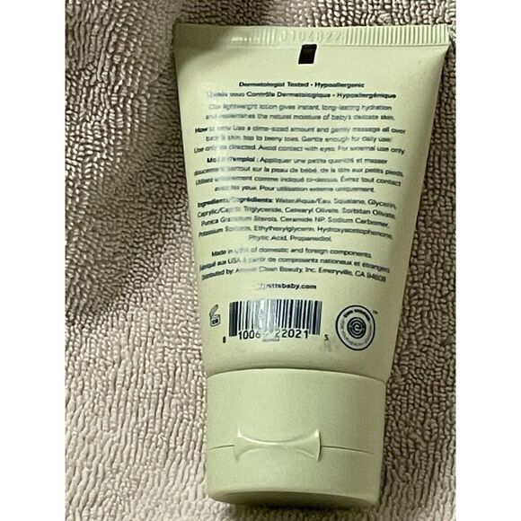 Pipette Baby Lotion Fragrance Free MINI 1.69oz 50ml Travel Size NEW Sealed - Picture 2 of 3
